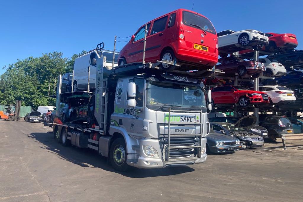 Scrap My Car – Autosave Group, Bury, Manchester Scrap Yard, Car